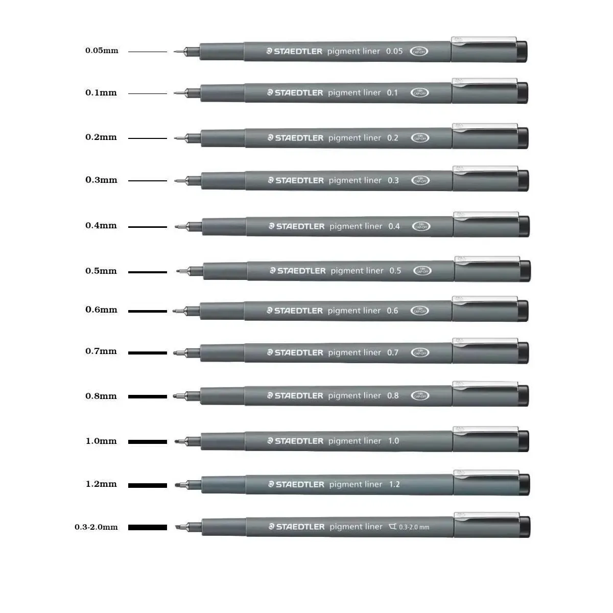 Rotulador, Rapidógrafo Staedtler Estuche X 12 Graduaciones