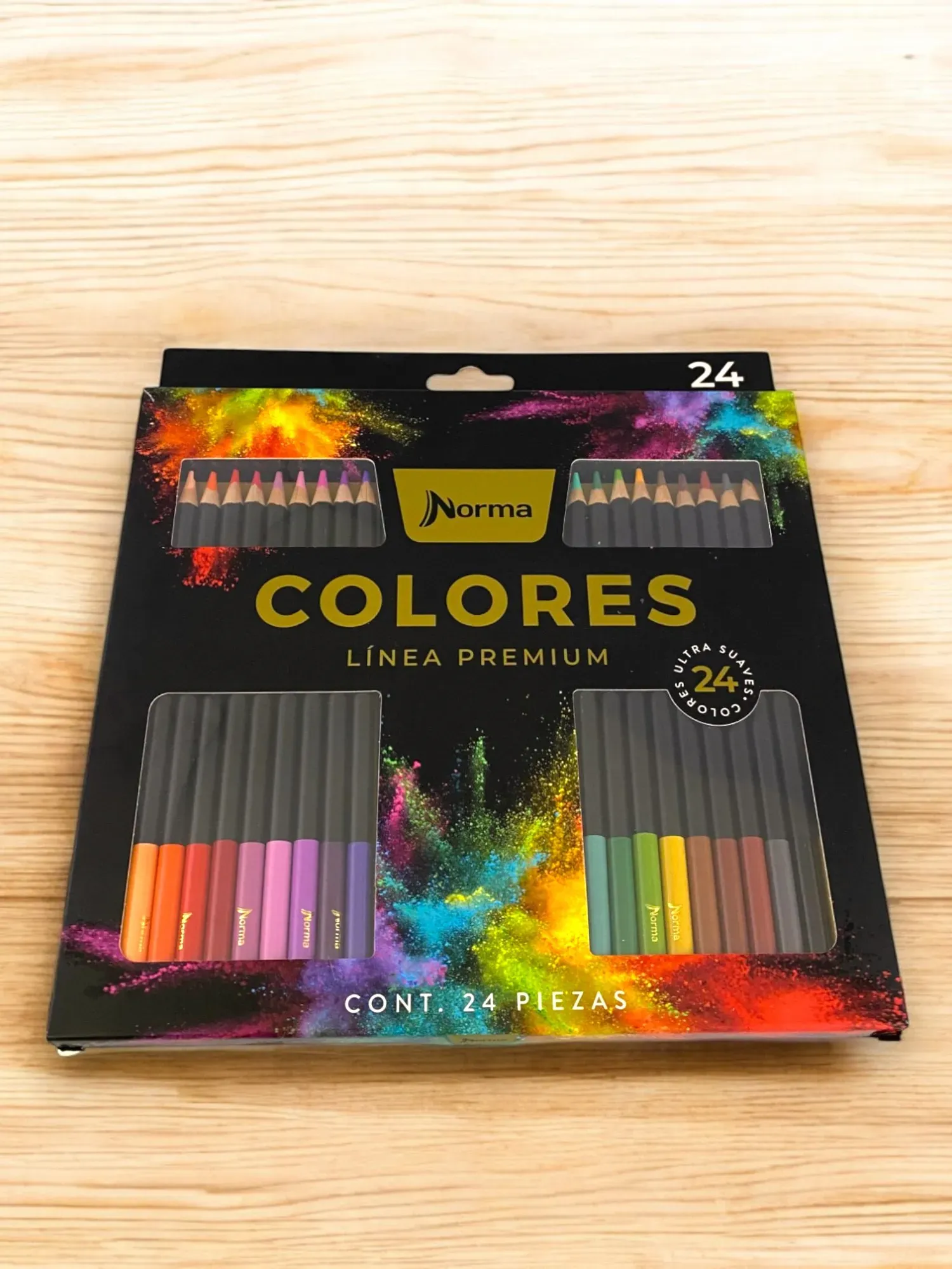 Colores Norma Premium X 24 Uds 