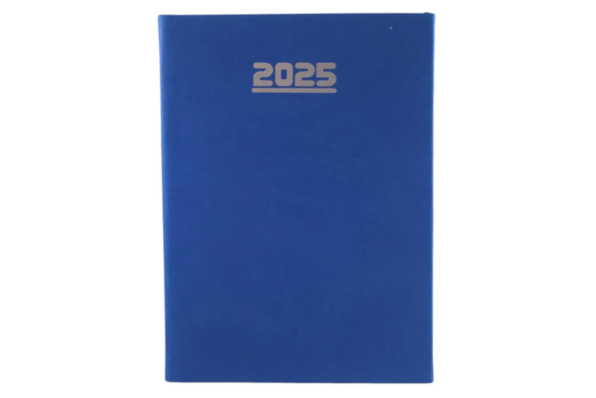 Agenda Diaria Junior 2025 Con Planeador Cuadriculada Azul Rey 