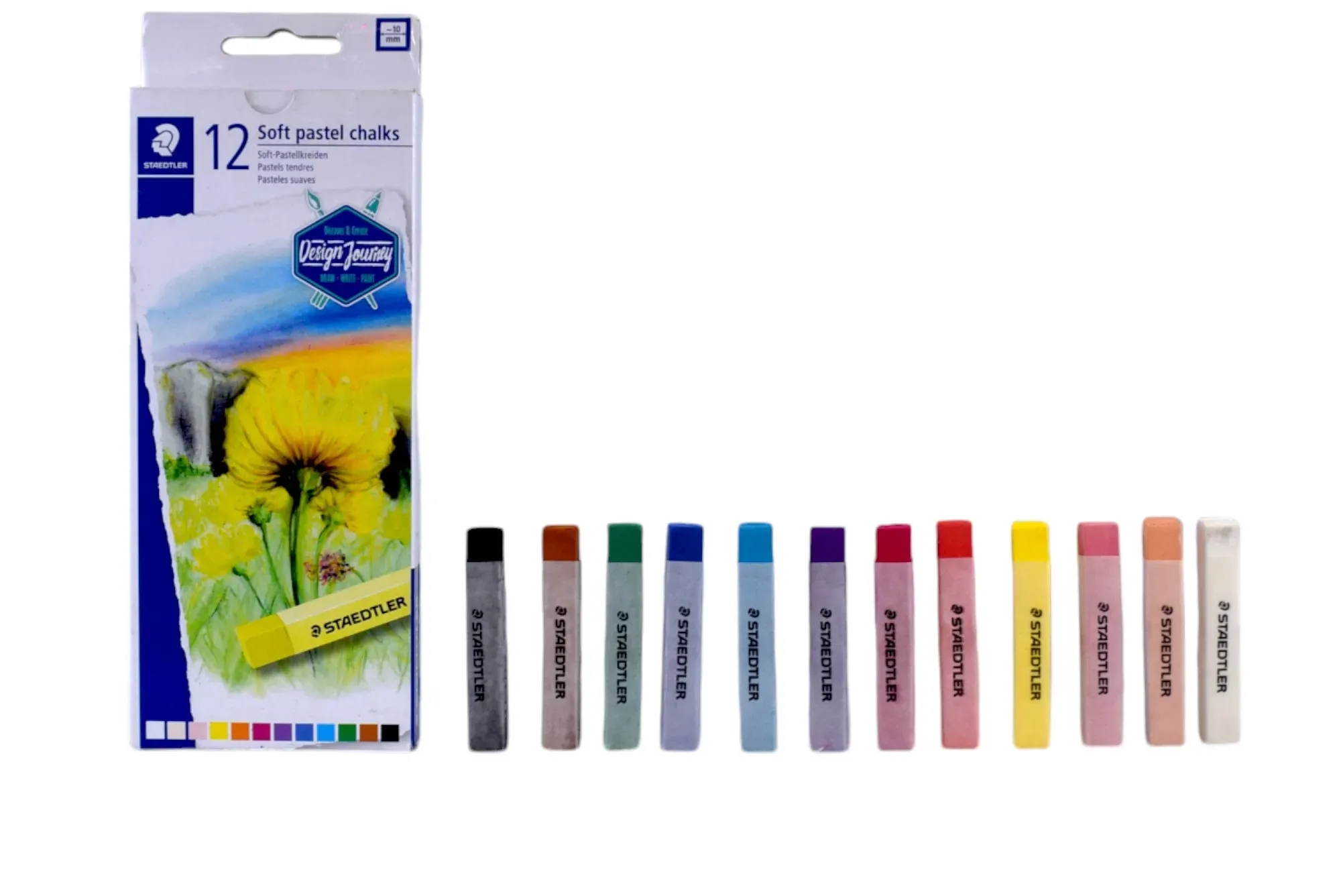 Tiza Pastel X 12 Unds.  Staedtler