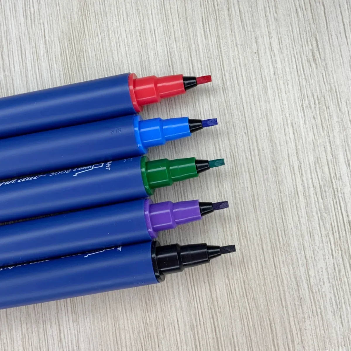 Marcador Para Caligrafía Staedtler Doble Punta X 5 Colores