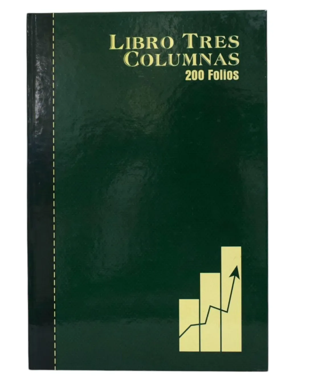 Libro Contable 3 Columnas X 200 Folios Oficio Pasta Dura