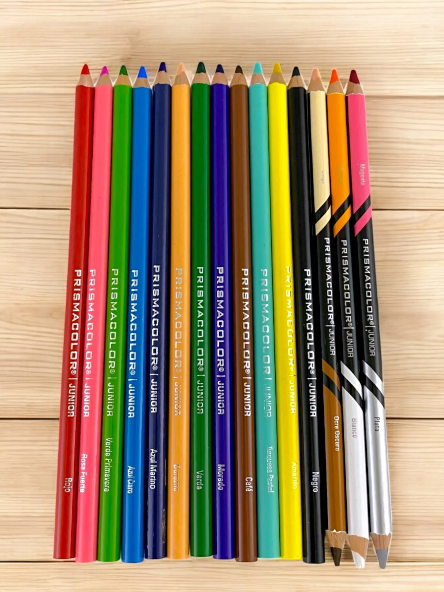 Colores Prismacolor junior x 18 uds.