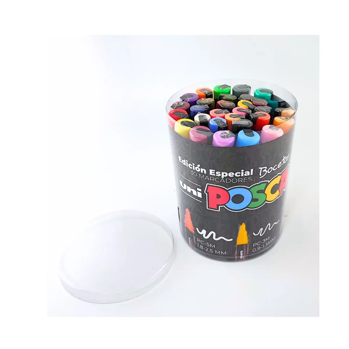 Marcador Posca Pc-3m Y Pc-5m, Set X 30 Colores.