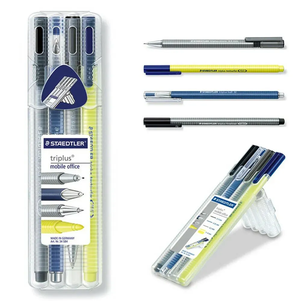 Set Bolígrafo, Portaminas, Micropunta Y Resaltador Staedtler