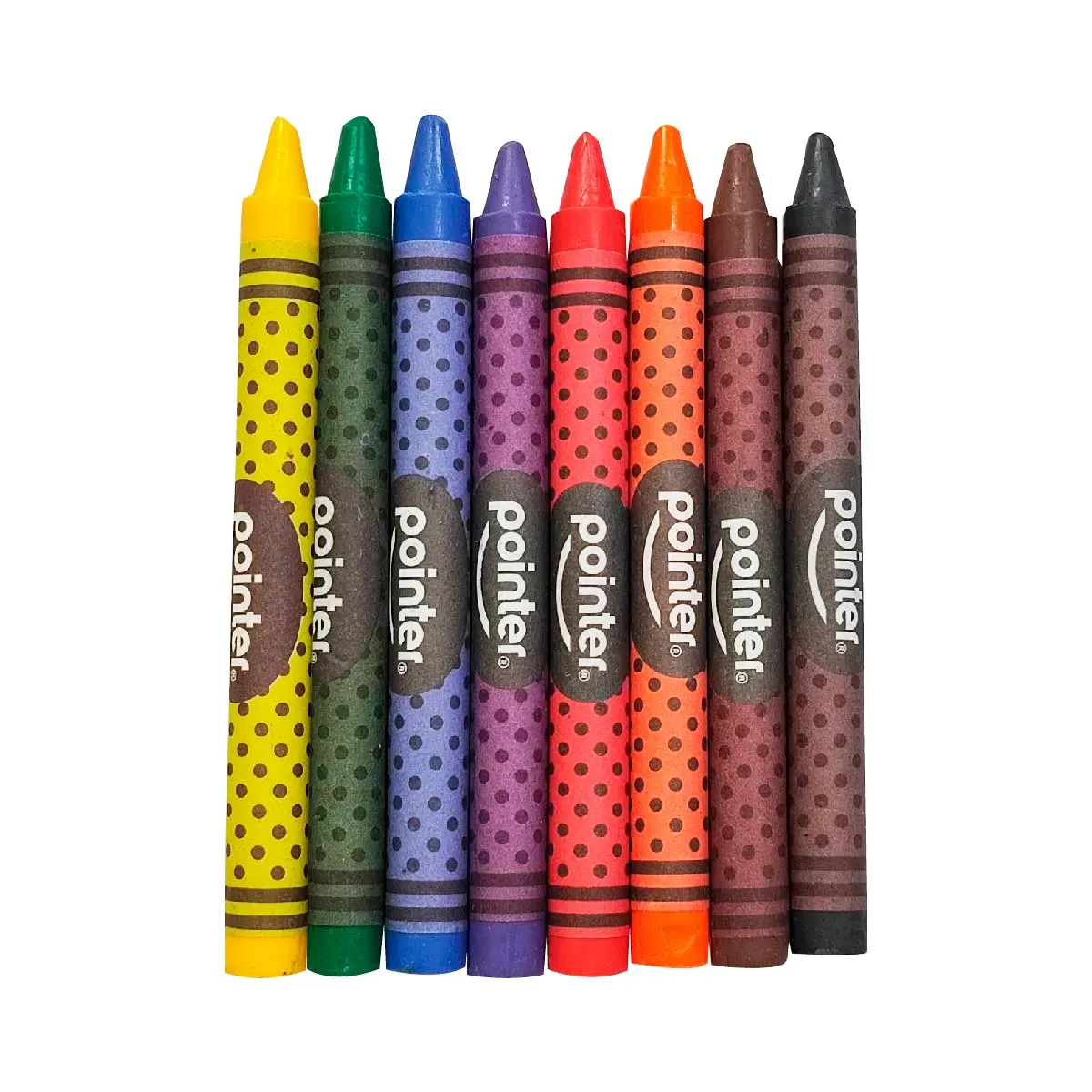 Crayones, Crayolas Pointer X 8 Colores