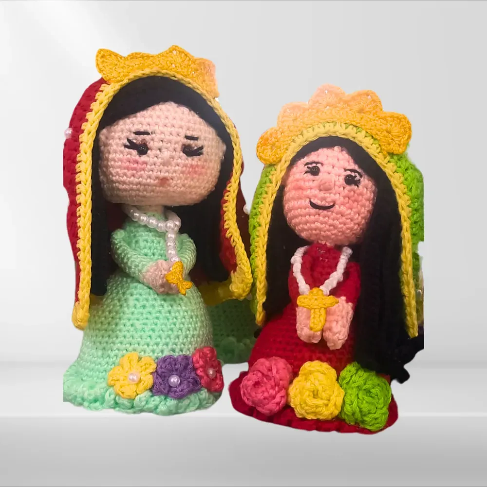 Amigurumi Virgen De Guadalupe 