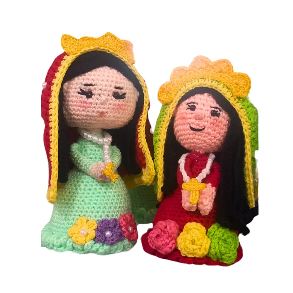 Amigurumi Virgen De Guadalupe 