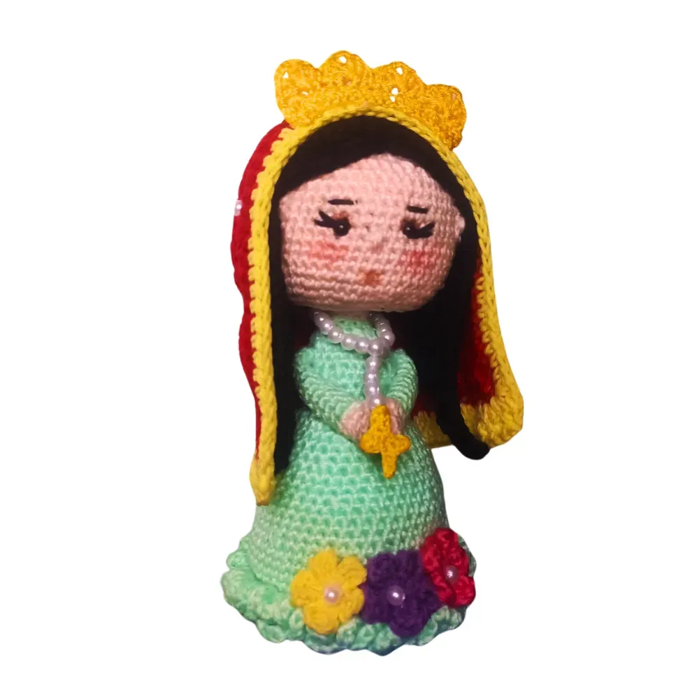 Amigurumi Virgen De Guadalupe 