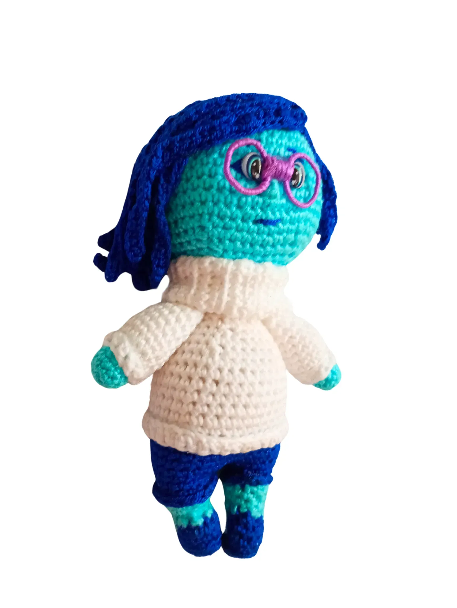 Amigurumi Tristeza Personaje De Intensamente 