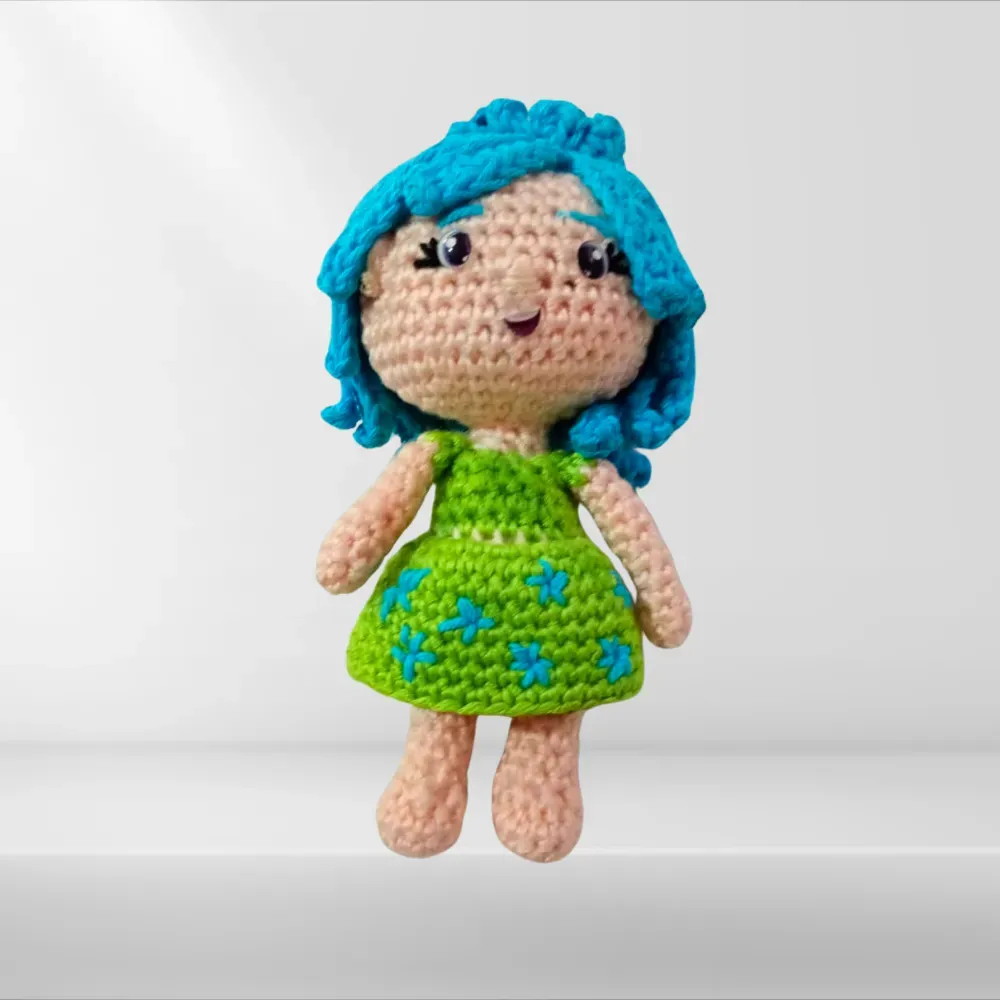 Amigurumi Alegría Personaje De Intensamente 