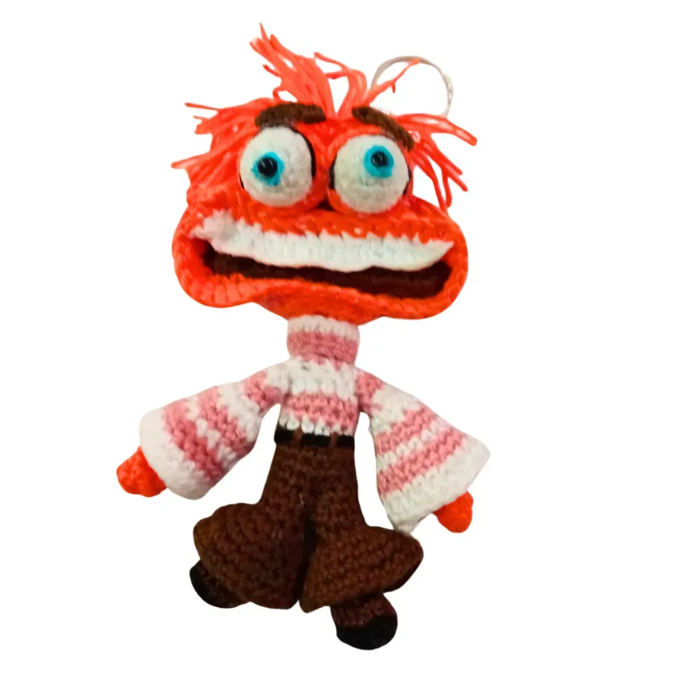 Amigurumi Ansiedad  Personaje De Intensamente 