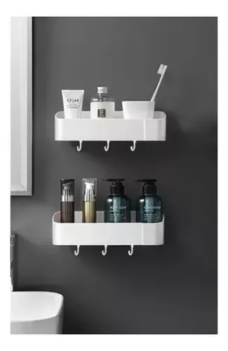 Organizador De Pared Multifuncional De Baño