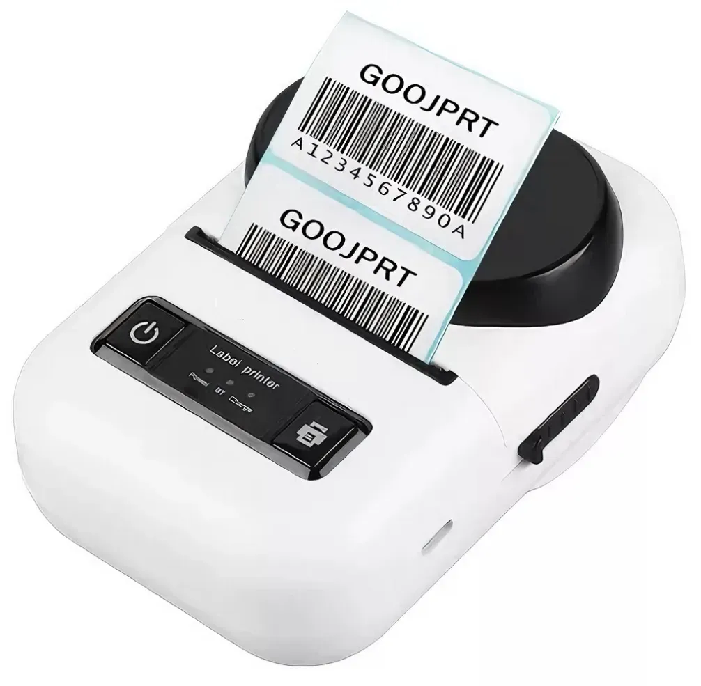 Impresora Térmica De Etiquetas Adhesivas Goopjrt Pt-260, Impresora Portátil Con Bluetooth Y Usb, Impresión 58mm, Para Pegatinas, Etiquetas Adhesivas, Stickers, Códigos De Barras, Android Y iOS