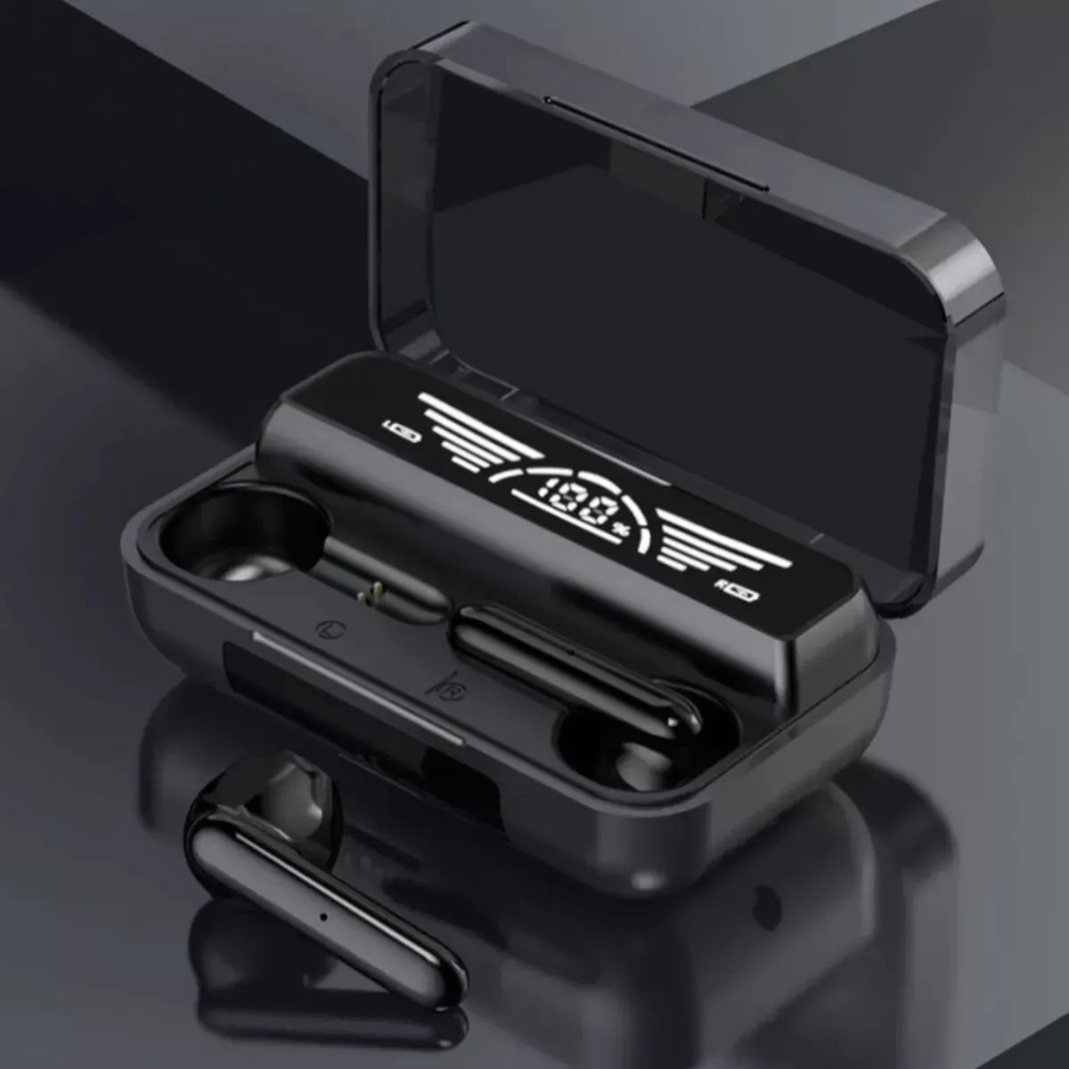 Audifonos M29 Pro Power Bank  Negro