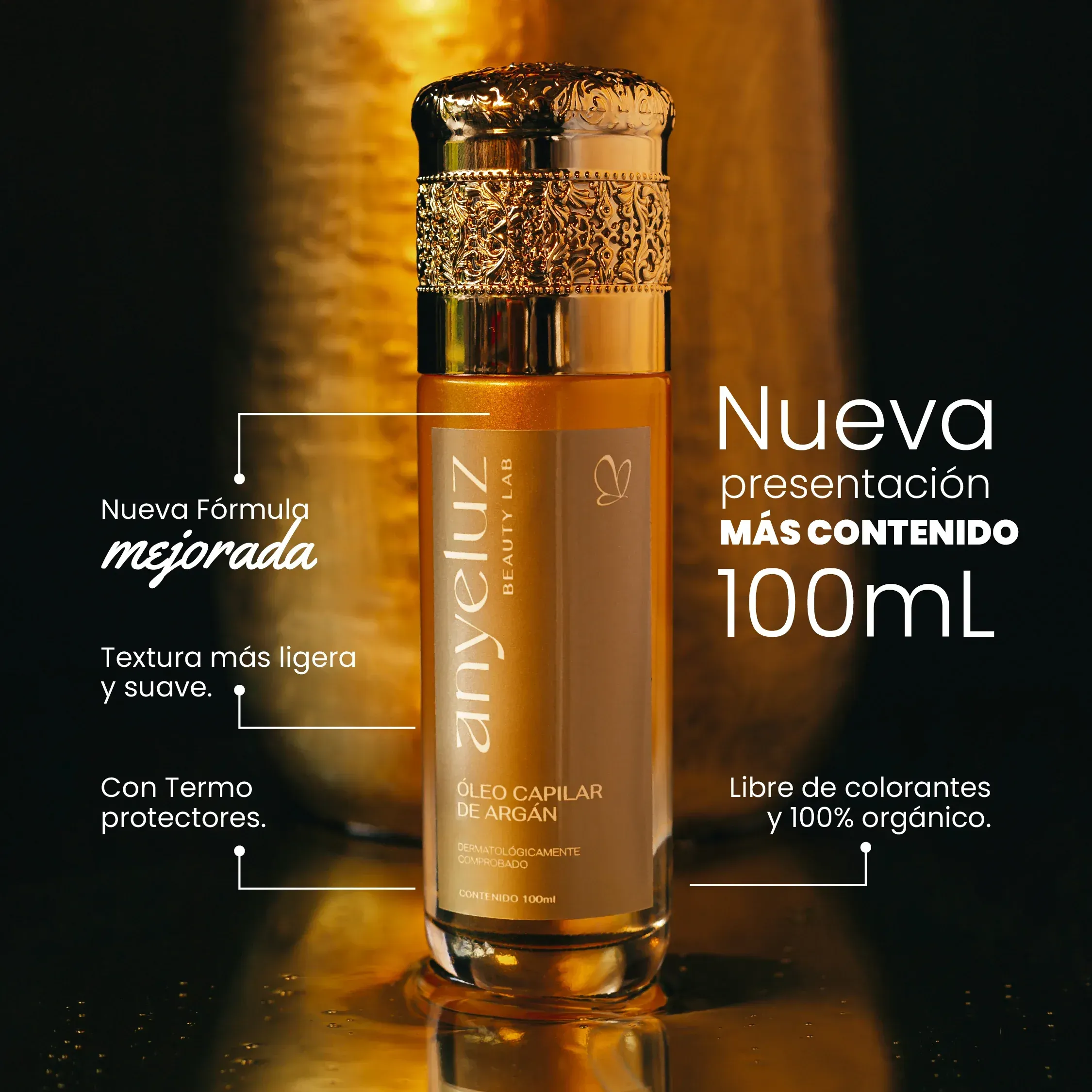 Oleo Capilar De Argán Anyeluz 100ml