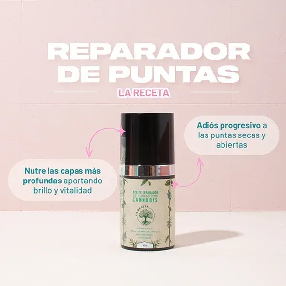  Aceite Reparador De Puntas La Receta 30 ml