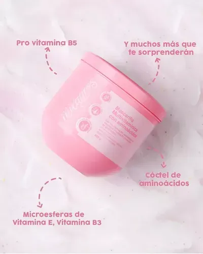 Mascarilla Multivitaminica Con Aminoacidos Milagros 450g