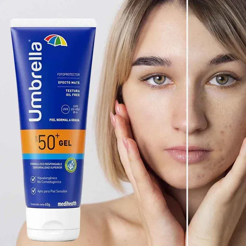 Bloqueador Umbrella Gel Spf 50+ x 60 gr