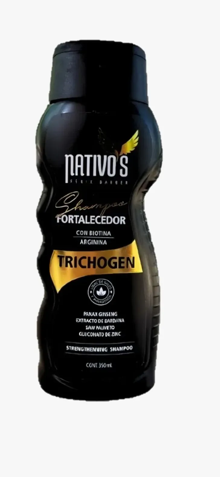 Shampoo Fortalecedor Nativos Control Caída Con Minoxidil y Biotina *350