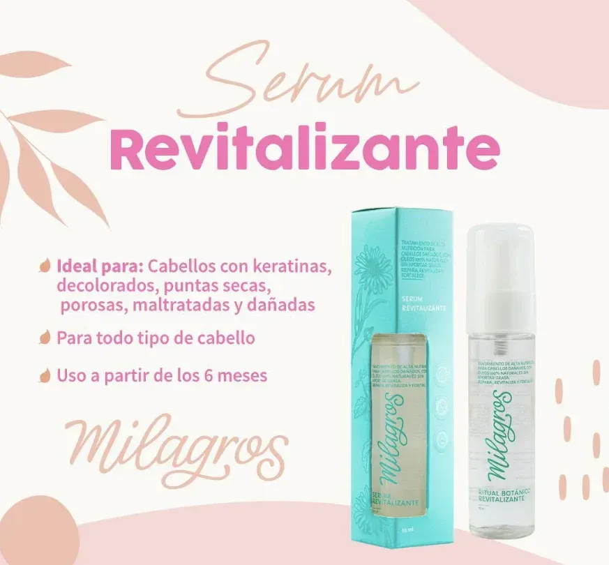 Serum Revitalizante Milagros