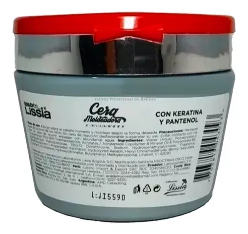 Crema Moldeadora Lissia  260 Gr