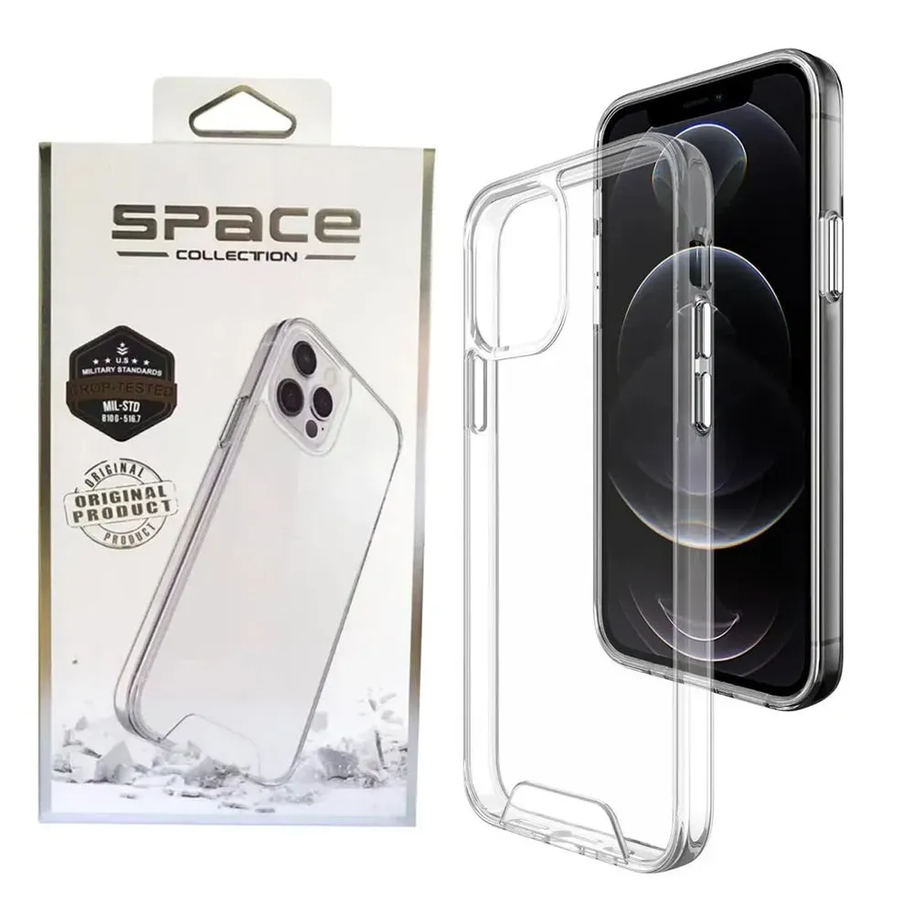 Funda Space  Transparente  Para Celular Iphone 12