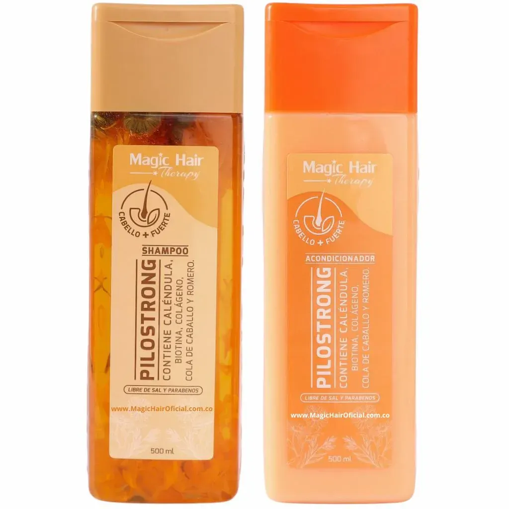 Shampoo Y Acondicionador Pilostrong Magic Hair 