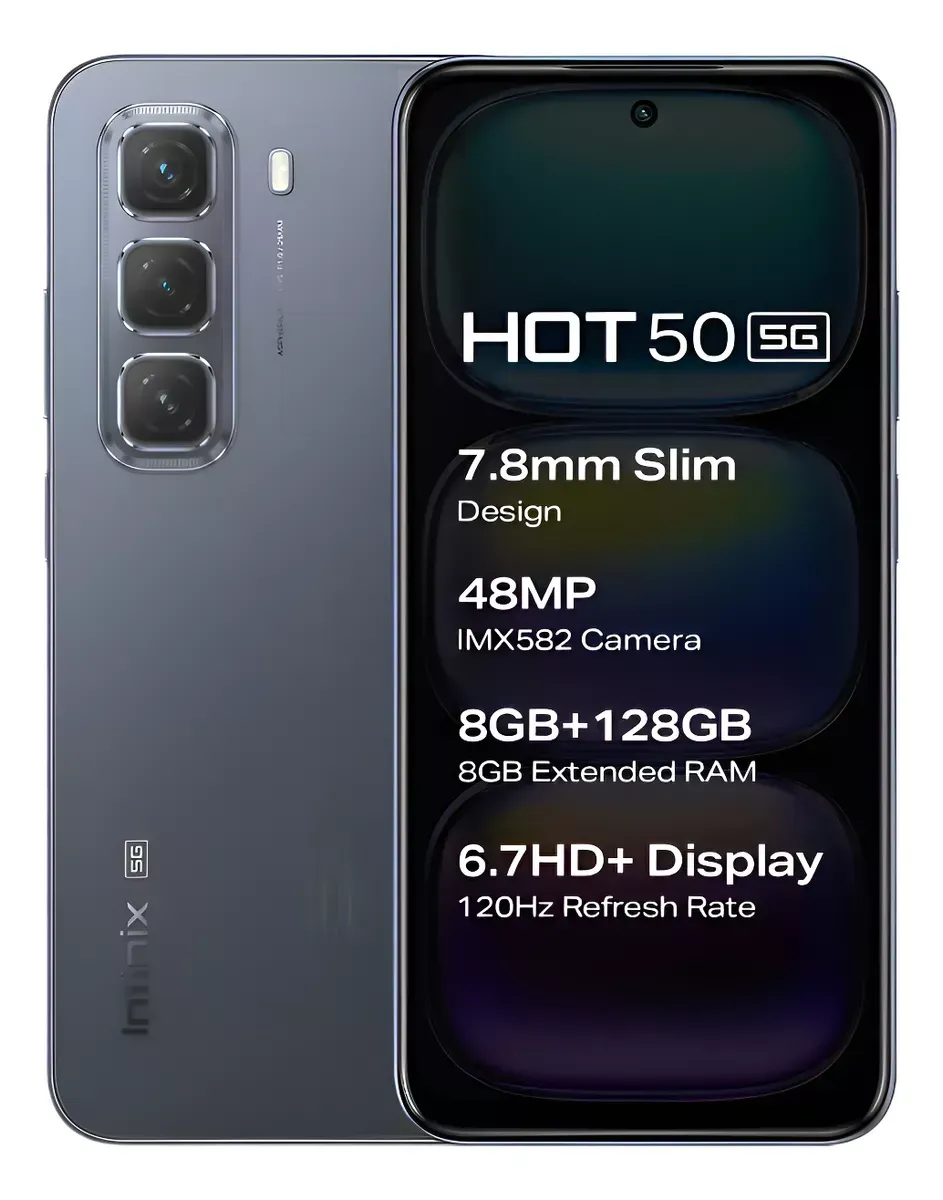 Celular Infinix Hot 50 5G 256Gb + 8Gb 