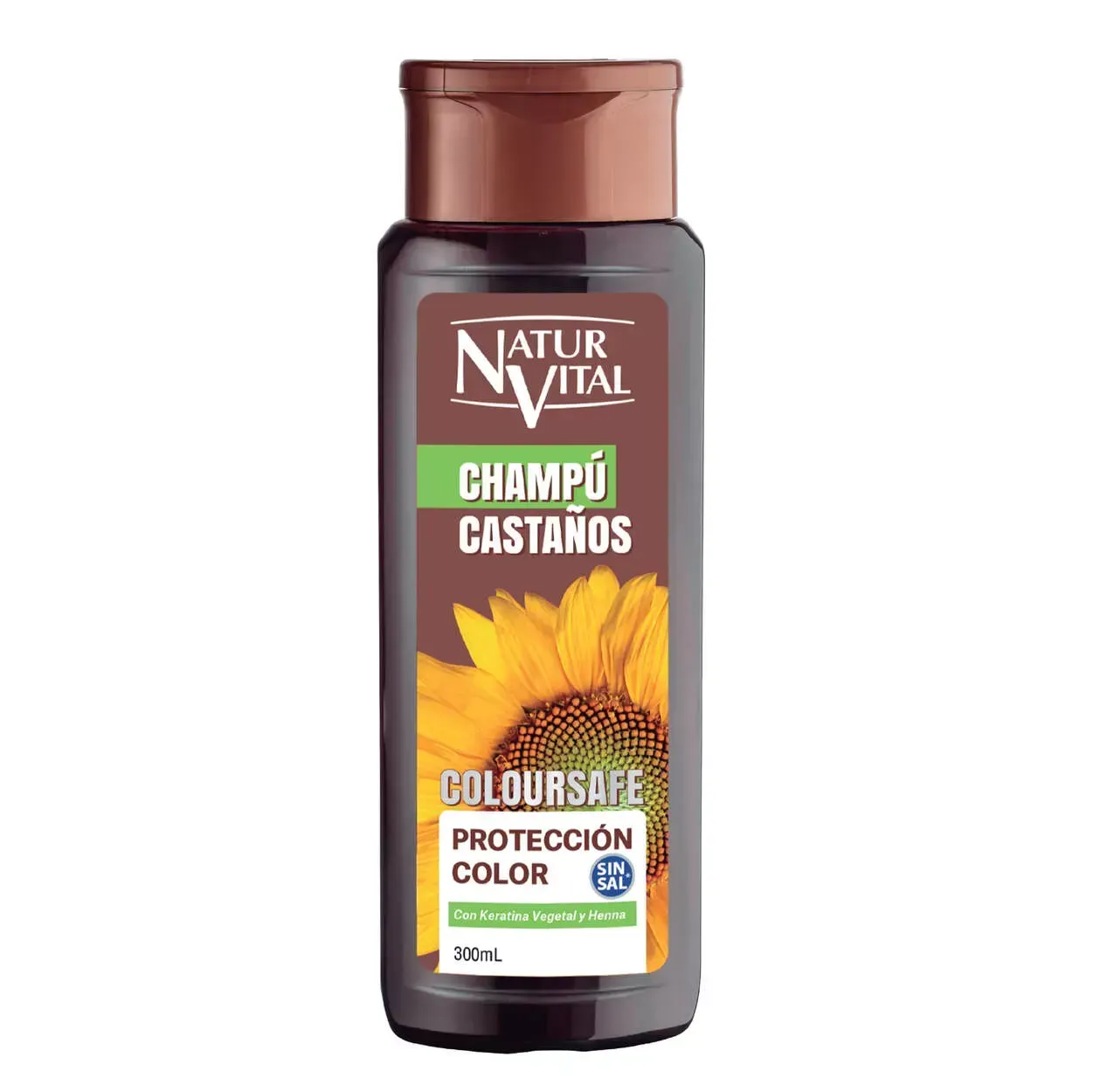 Shampoo Coloursafe Castaño 300 ml