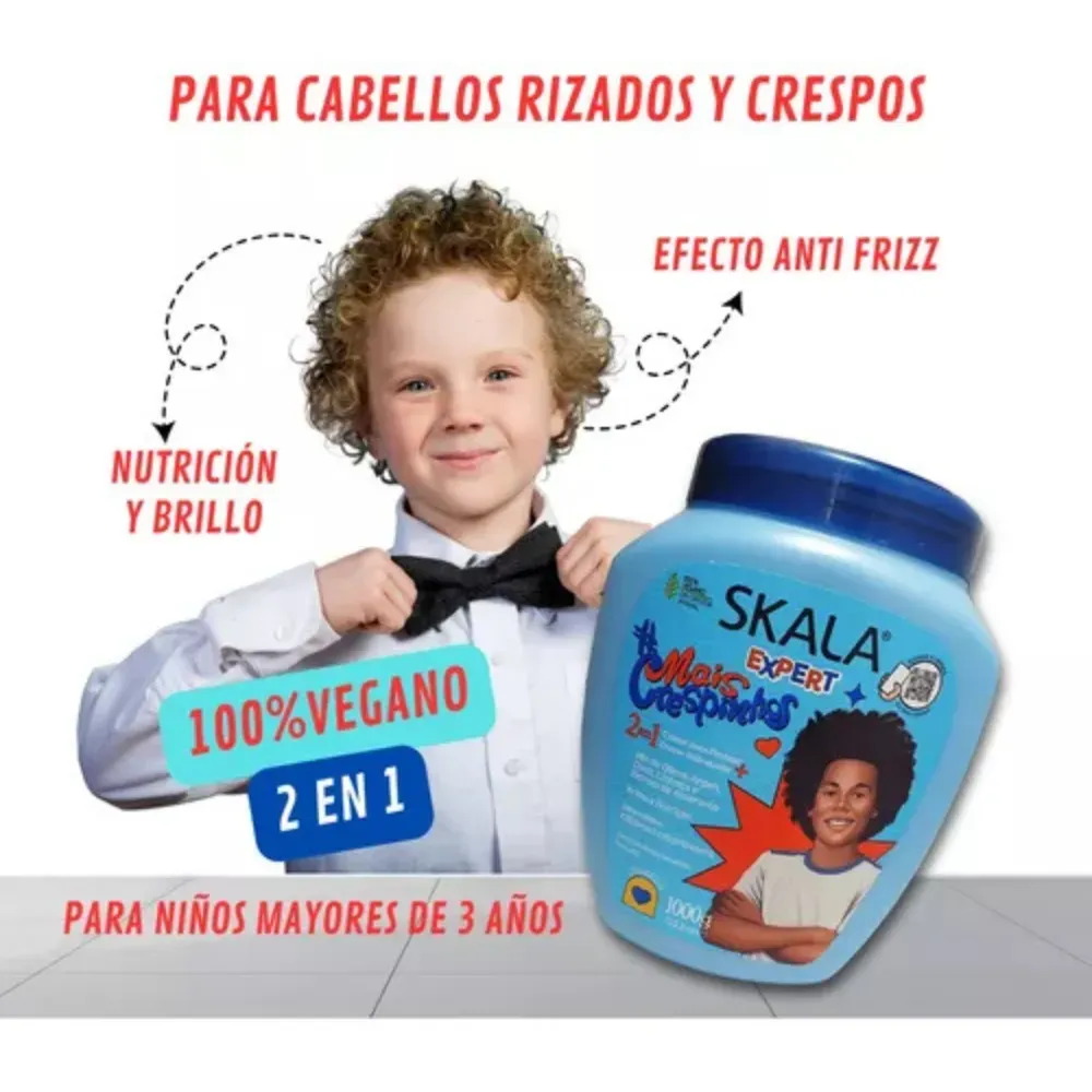 Crema De Peinar Skala Mais Crespinhos 