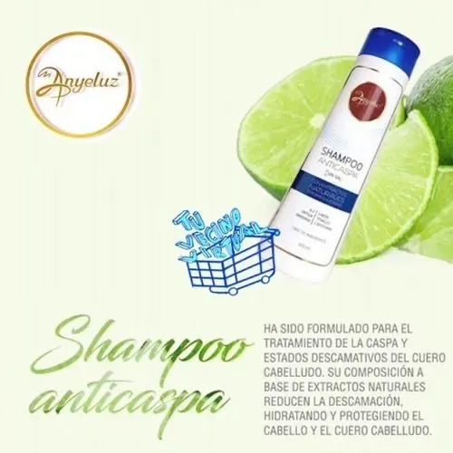 Shampoo Anticaspa Anyeluz 