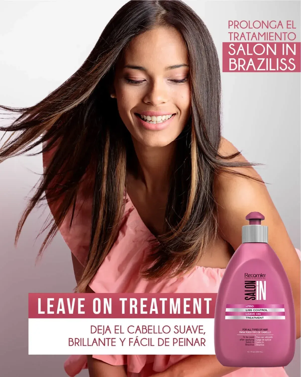 Tratamiento Sin Enjuage Liss Control Salón In Recamier 300ml