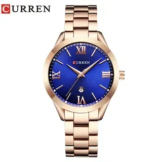 Reloj Curren C9007 Dorado Y Violeta 