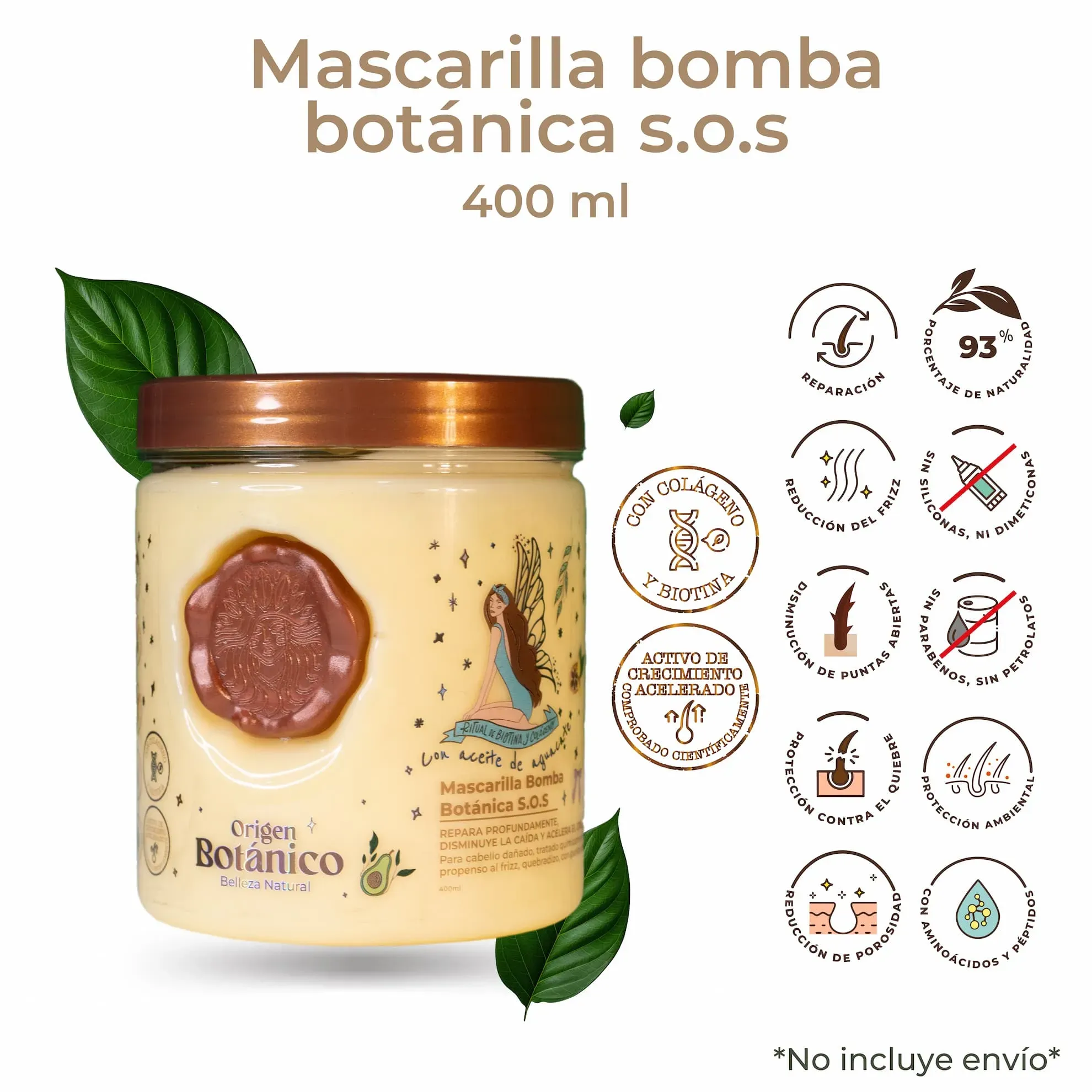 Mascarilla bomba Botánica S.O.S Ritual Botánico 