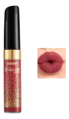 Labial Cyzone Mate Líquido Burnt Confetti