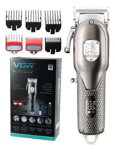 Maquina Peluqueria Barberia Profesional Recargable Vgr V-276