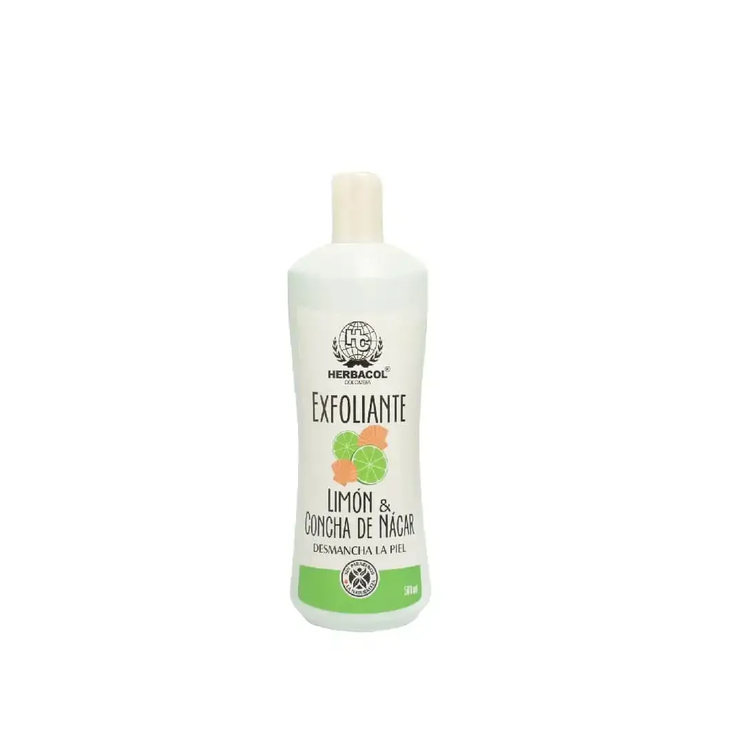 Exfoliante De Limon Y Concha De Nácar Herbacol