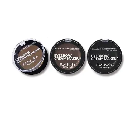 Maquillaje Cremoso Para Cejas Negro De Samy