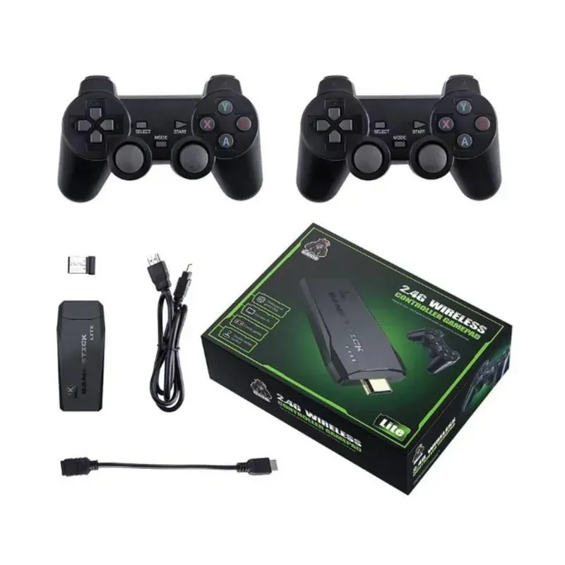 Consola De Videojuegos Retro Game Full Hd 4K Memoria 64g 10000 + Juegos