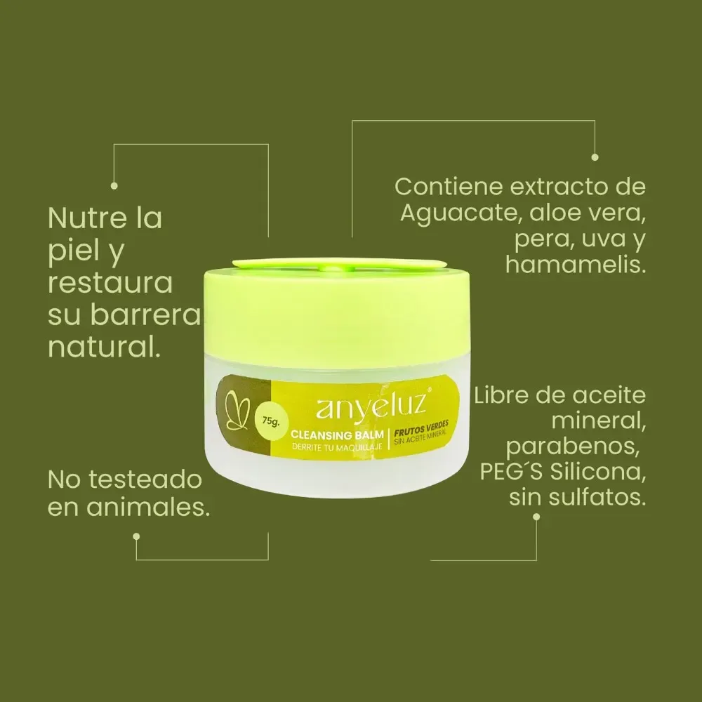 DESMAQUILLADOR CLEANSING BALM ANYELUZ