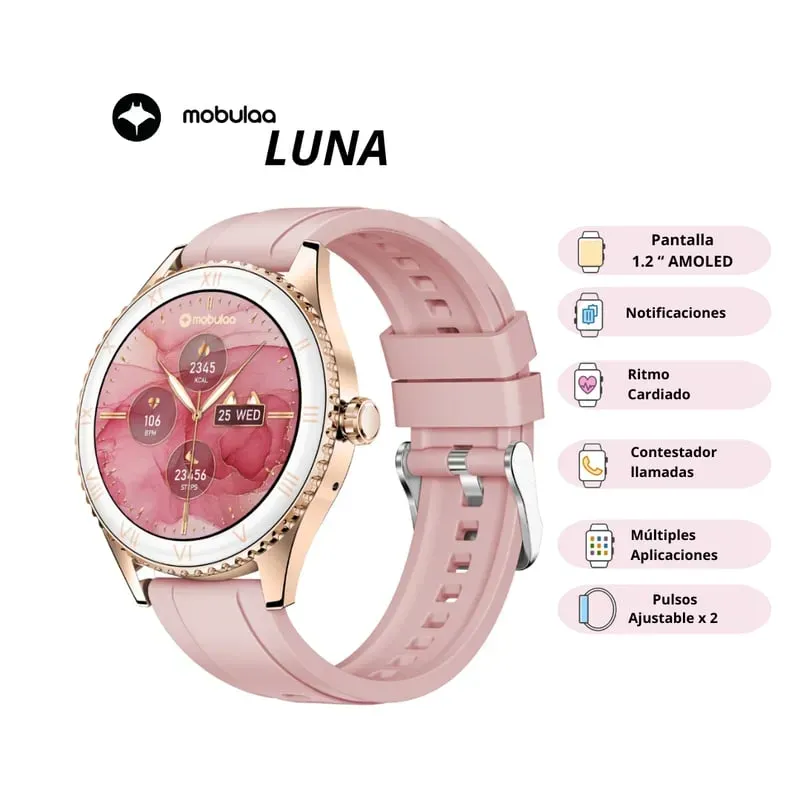 Smartwatch Aurafit - Luna Mobulaa