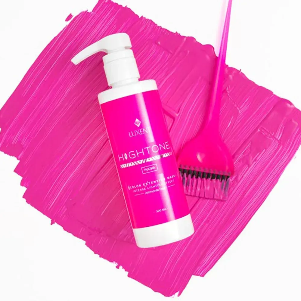 Mascarilla Hightone x300 Ml Color Fucsia 