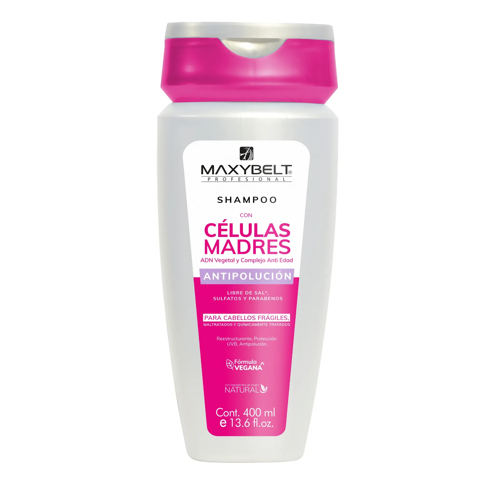 Shampoo Células Madres 400 Ml Maxybelt 