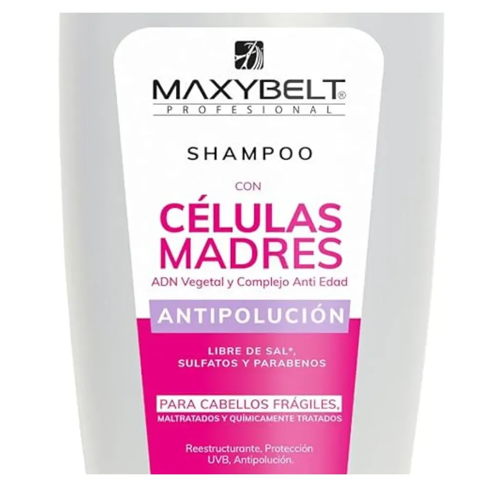 Shampoo Células Madres 400 Ml Maxybelt 