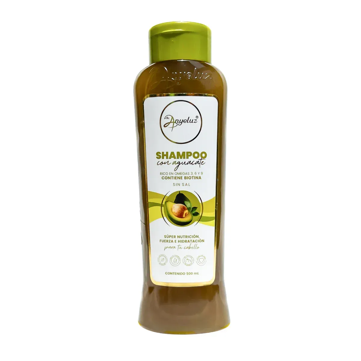 Shampoo Con Aguacate De Anyeluz 