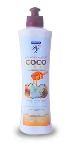 Shampoo y Acondicionador Coco Y Miel MyE 