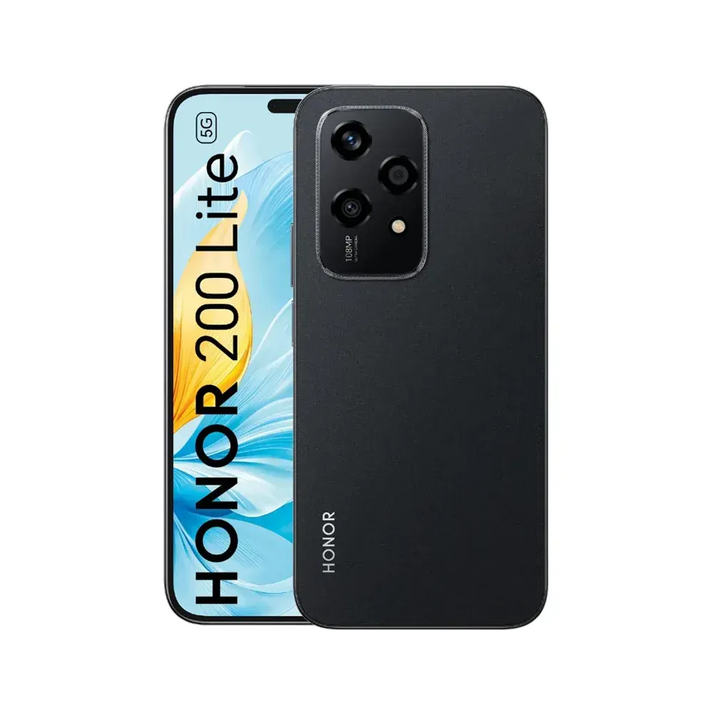 Honor 200 Lite 256GB 8GB Ram Color Negro