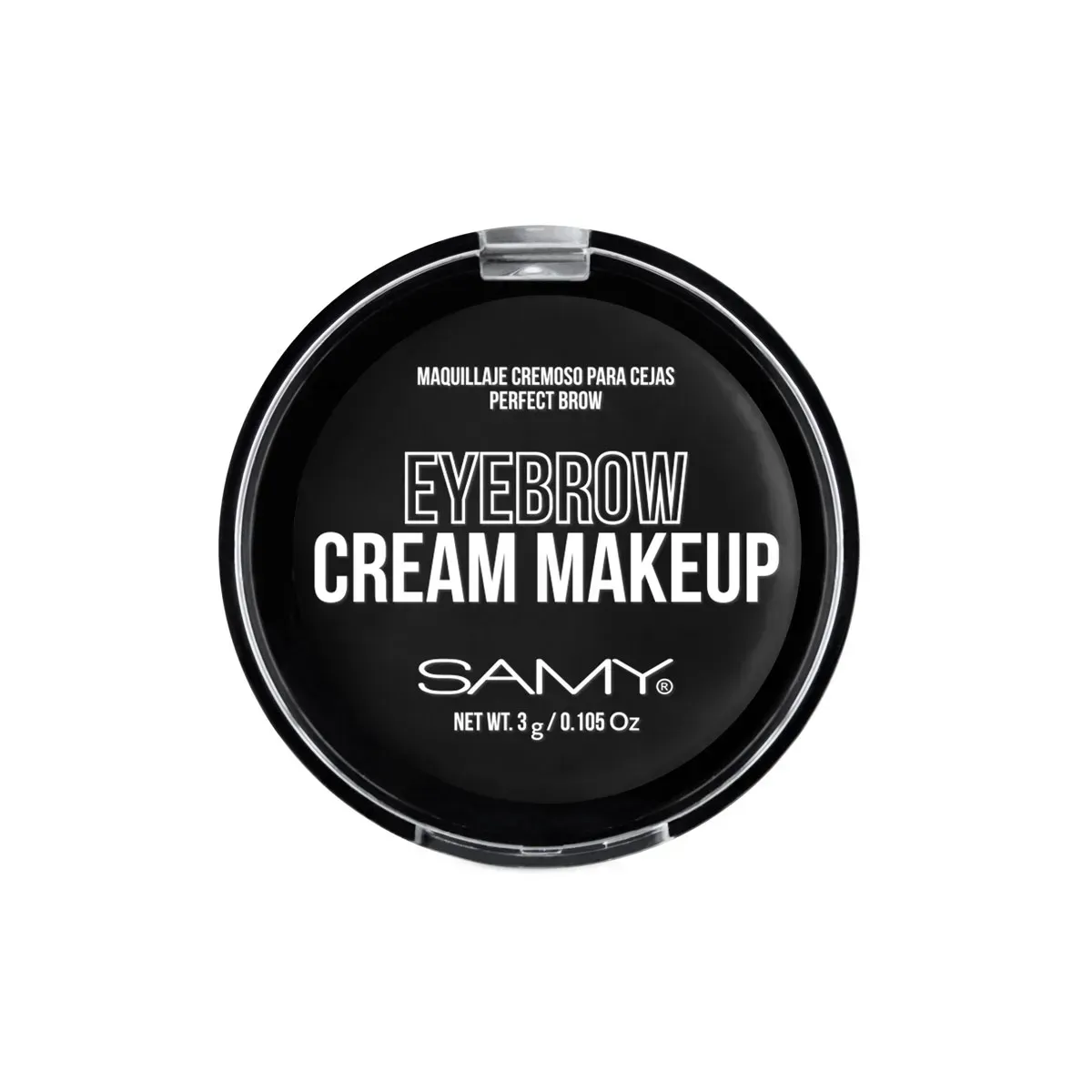 Maquillaje Cremoso Para Cejas Negro De Samy