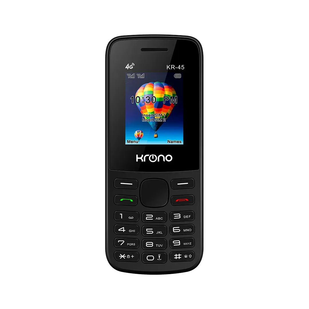 Celular KR-45- Krono Negro